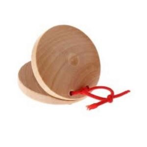 CASTAÑUELAS MADERA NATURAL
